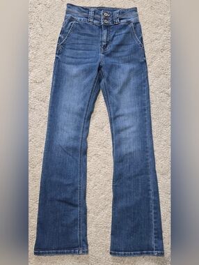 Kancan Matilda High Rise Double Button Boot Cut Jeans KC8600M Size 1/24